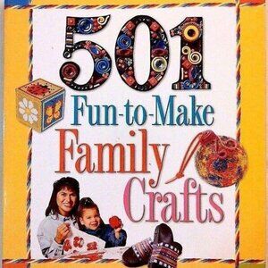 Better Homes & Garden 501 Fun-to-Make Family Crafts (HC) Binder Book